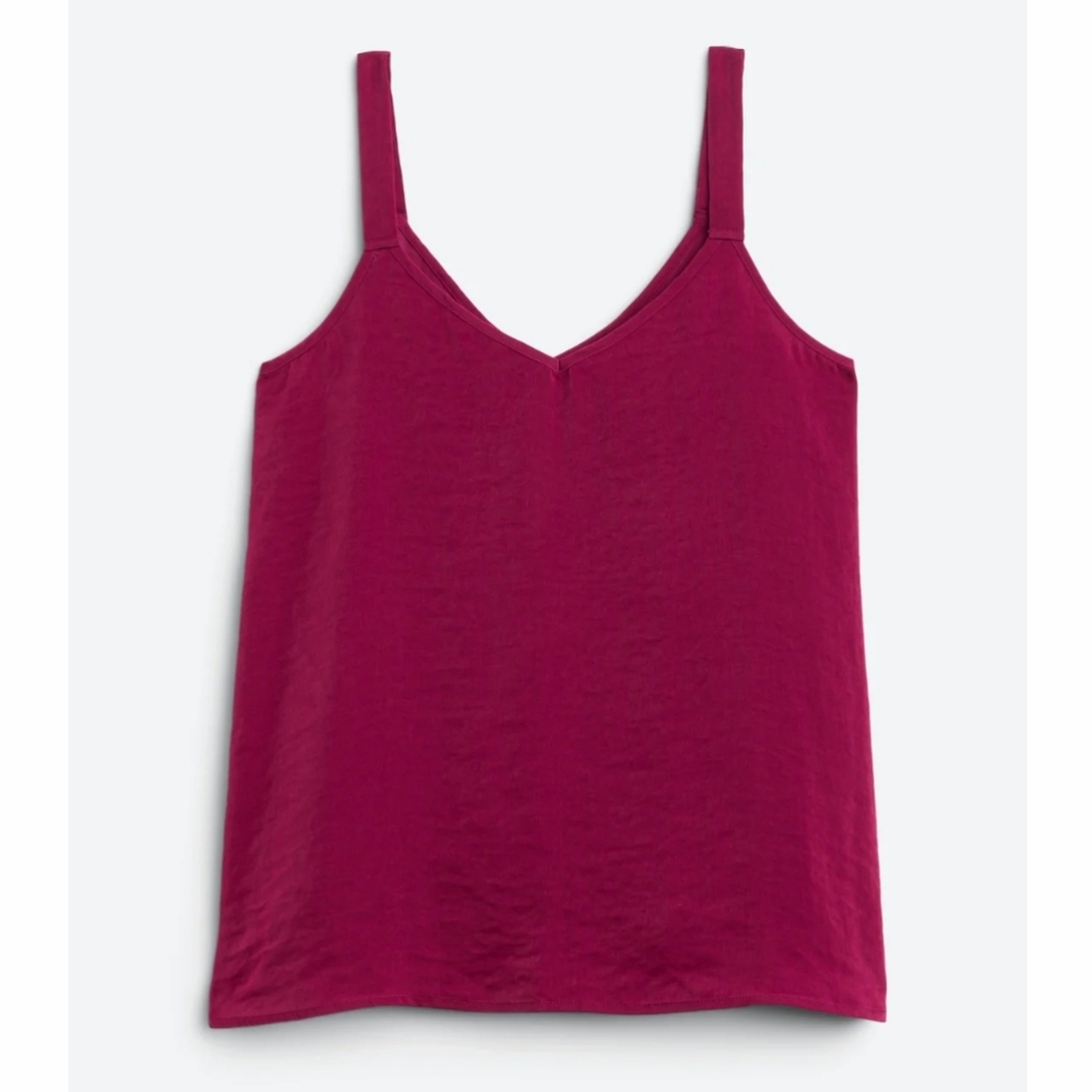 Washed Satin Tank - Picture 3 of 3